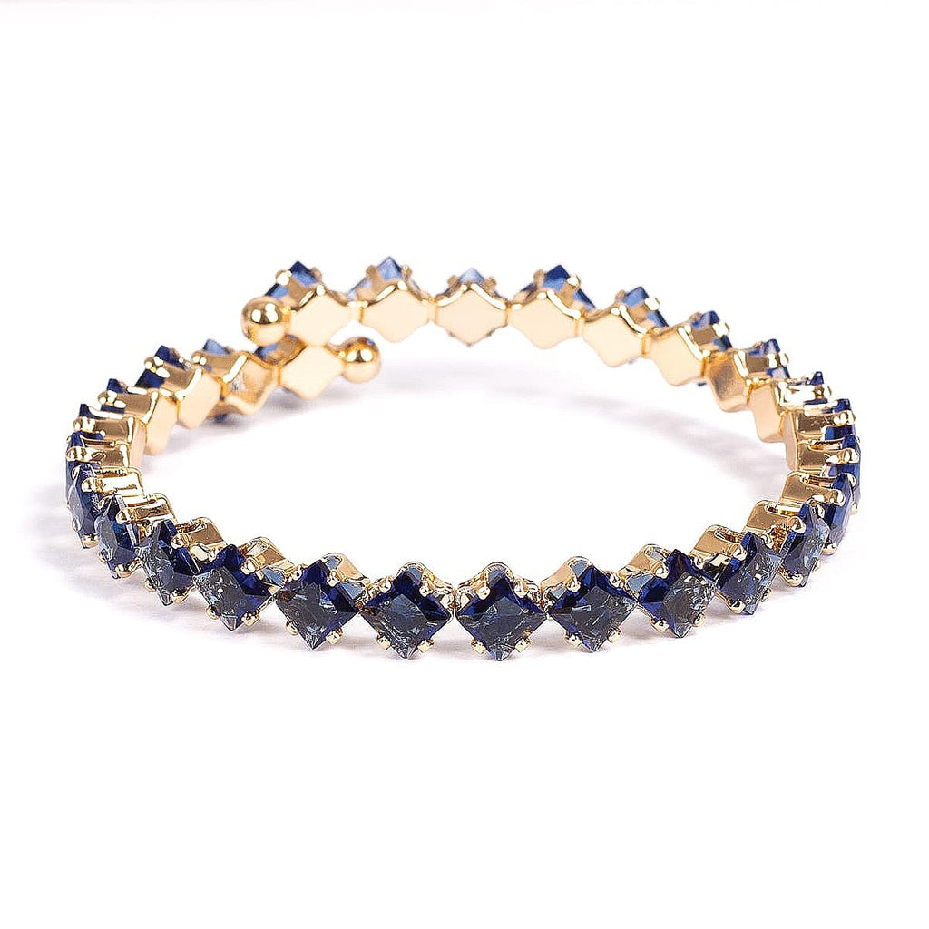 Bracelet Crystal Charisma bleu marine